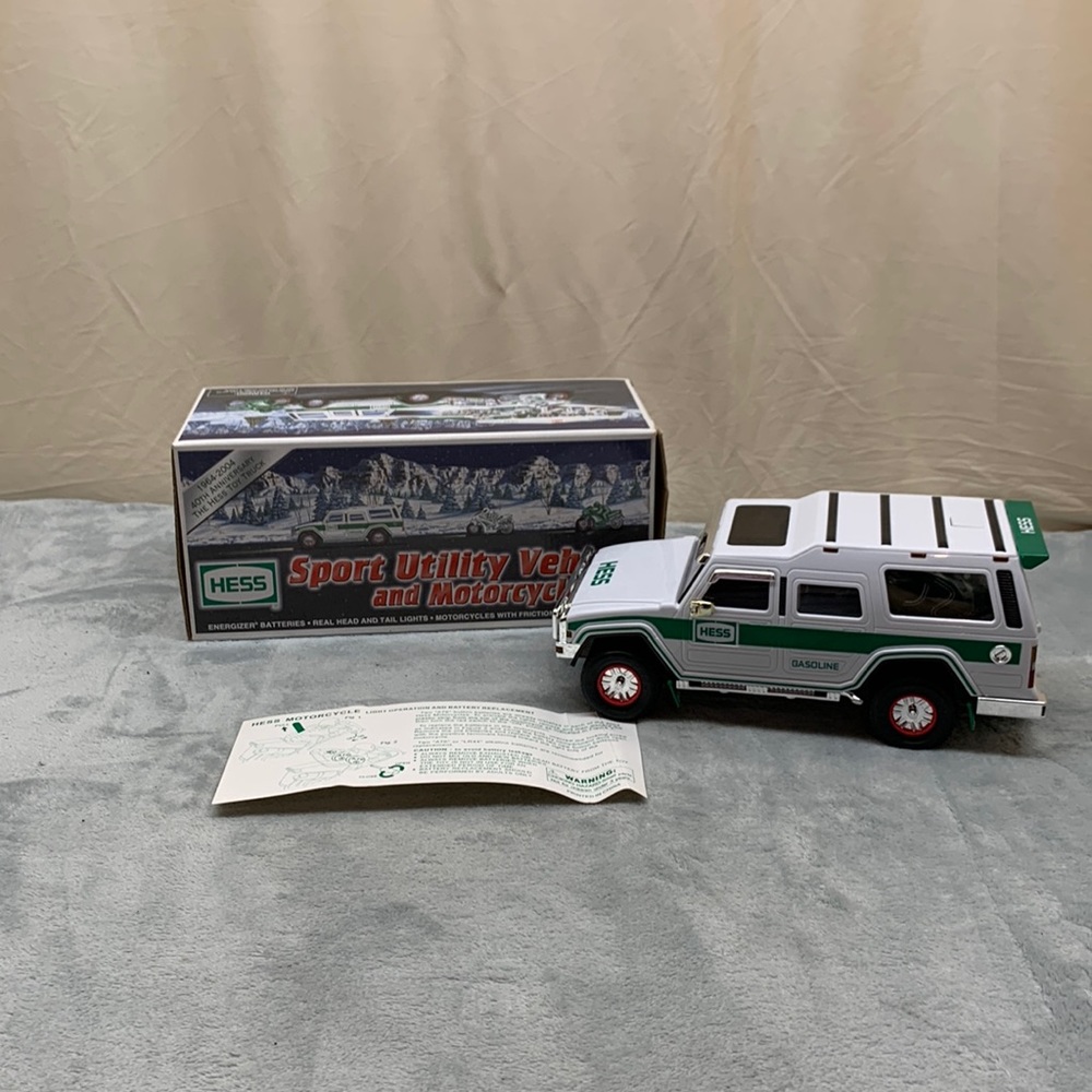 2004 HESS Sport Utility Vehicle and Motorcycles